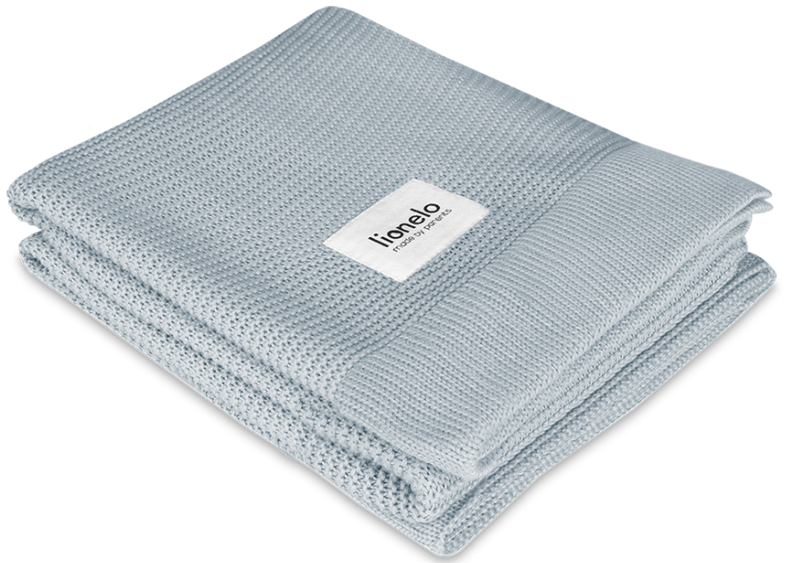 Плед детский лето Lionelo Bamboo Blanket Grey - Фото 1