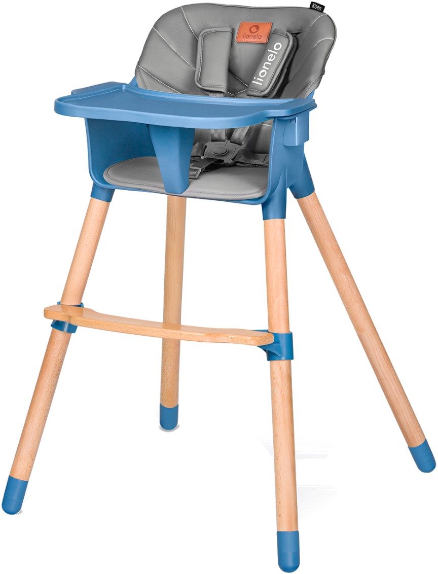Стульчик для кормления классический Lionelo Koen Blue Sky - Фото 1
