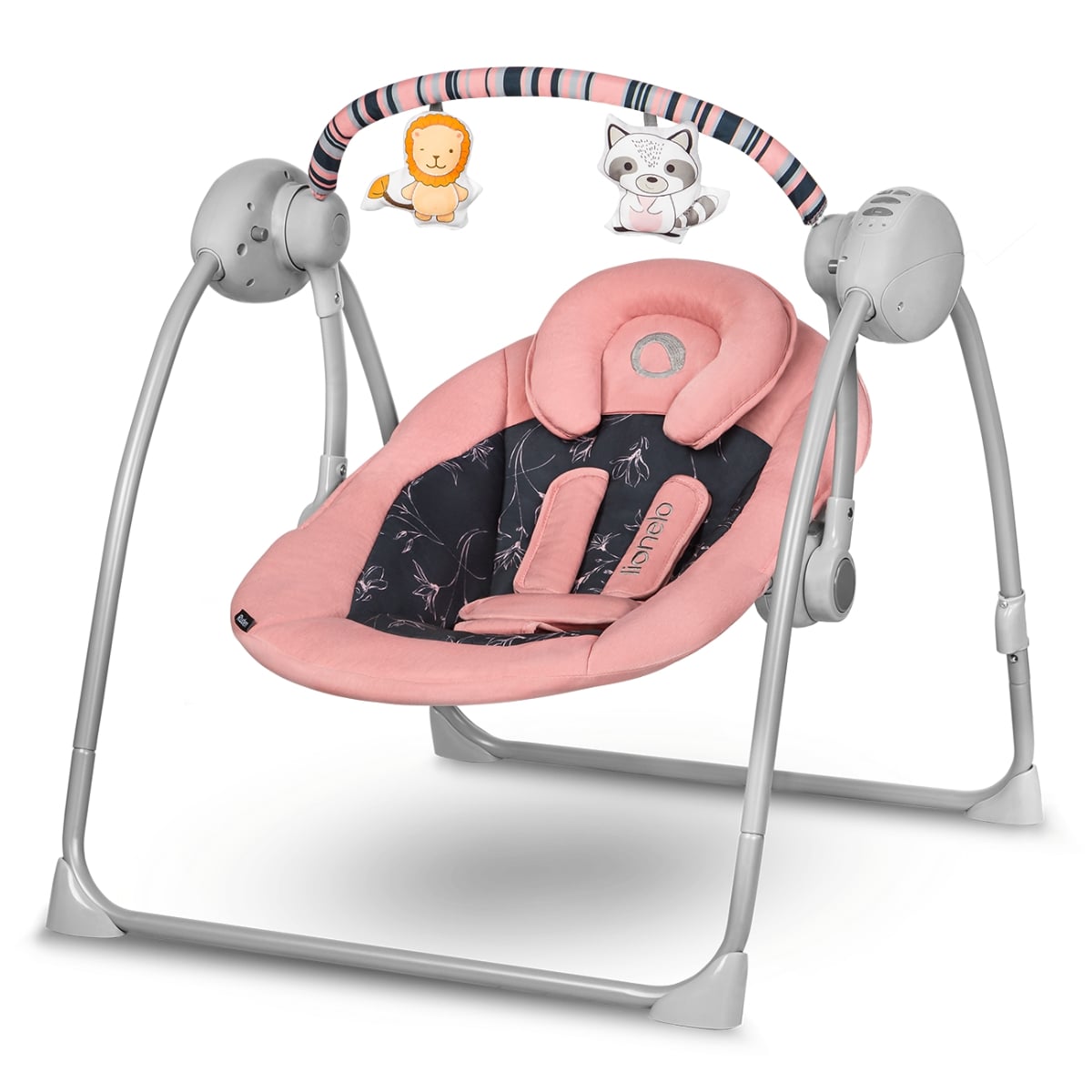 Кресло-качалка Lionelo Ruben Pink Baby - Фото 1