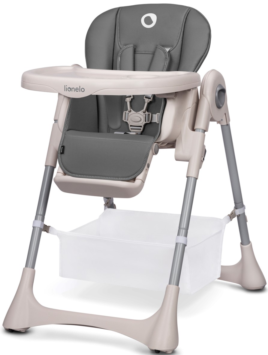 Стульчик для кормления классический Lionelo Zanna Grey Stone - Фото 1