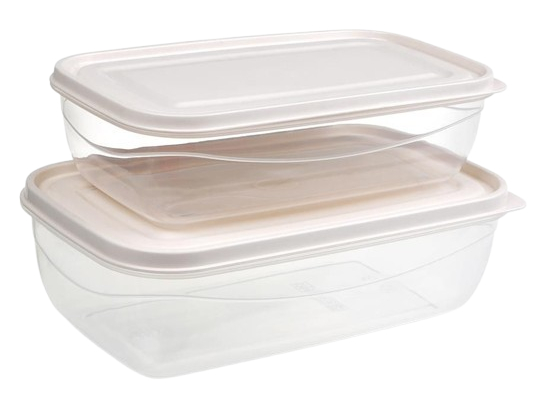 Набор емкостей для хранения UCSAN PLASTIC SOFT&LOCK 2 шт. 1.8х2.7 л (13004) - Фото 1
