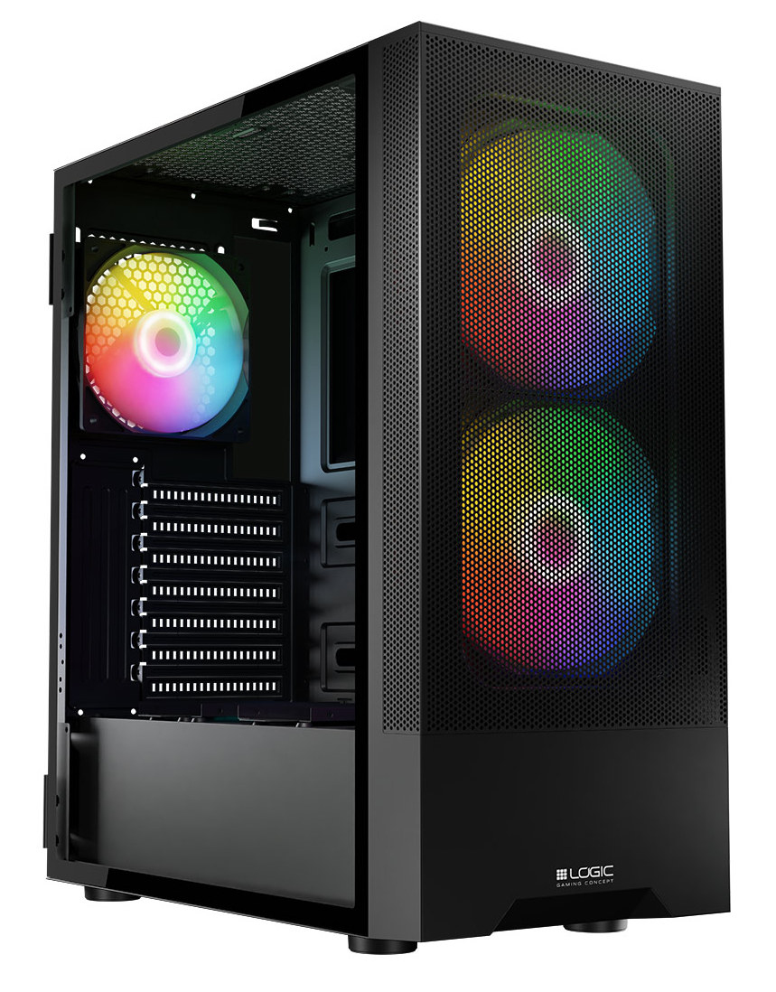 Корпус Logic Concept ARYA MESH+GLASS ARGB (AT-ARYA-10-000000-0002) - Фото 1