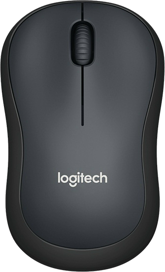 Мышь беспроводная Logitech M220 Silent Charcoal USB (910-004878) - Фото 1