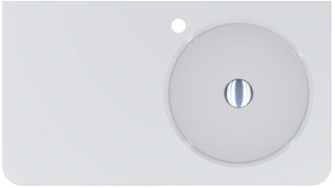 Купити Раковина для ванної Miraggio LOOP 800 R - Фото 1 Раковина для ванної Miraggio LOOP 800 R - Фото 1