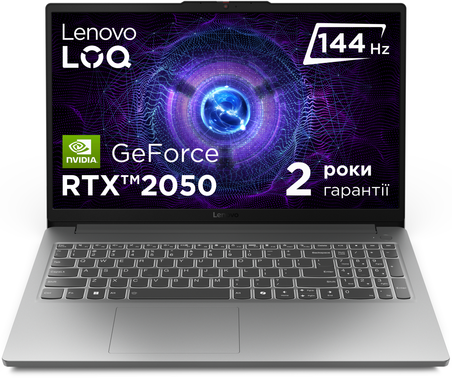 Ноутбук игровой Lenovo LOQ 15IAX9E (83LK008RRA) Luna Grey - Фото 1