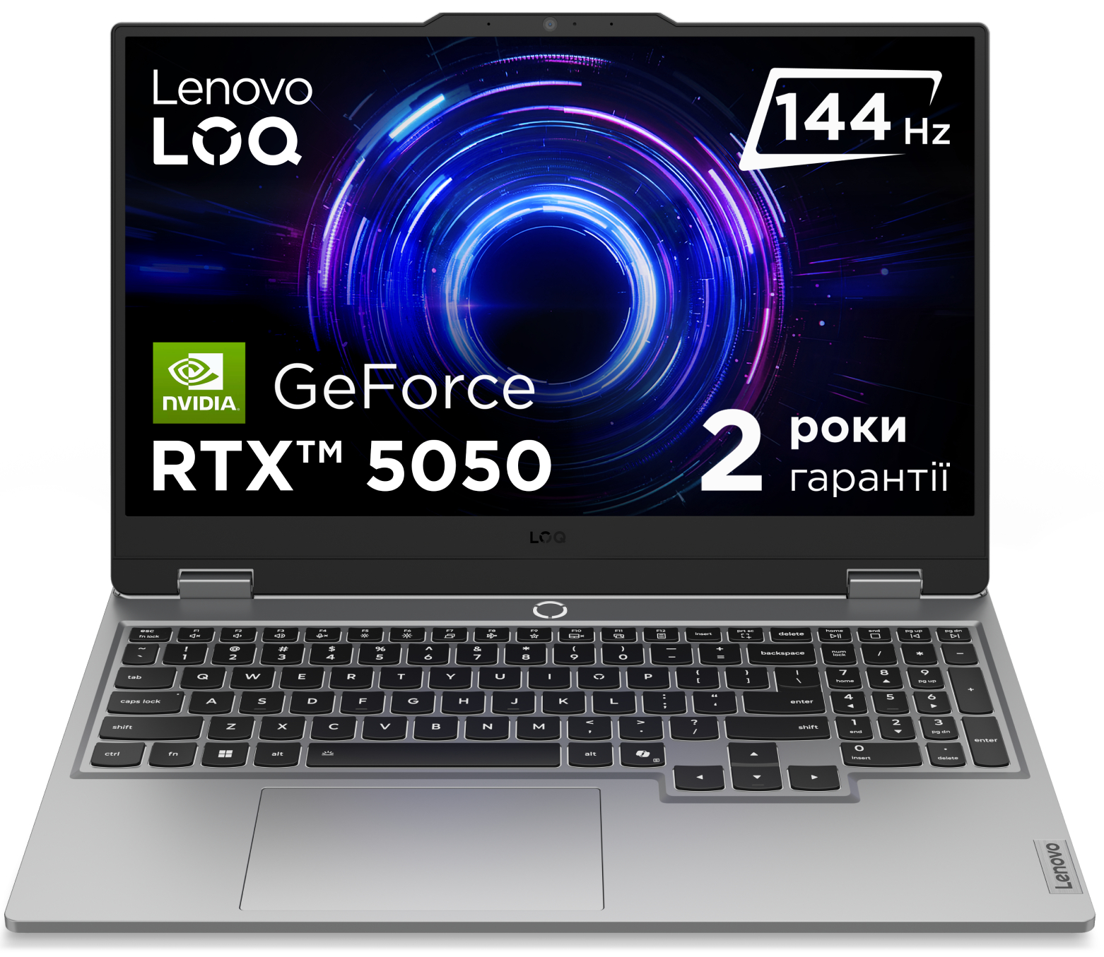 Ноутбук игровой Lenovo LOQ 15IRX10 (83JE006WRA) Luna Grey - Фото 1