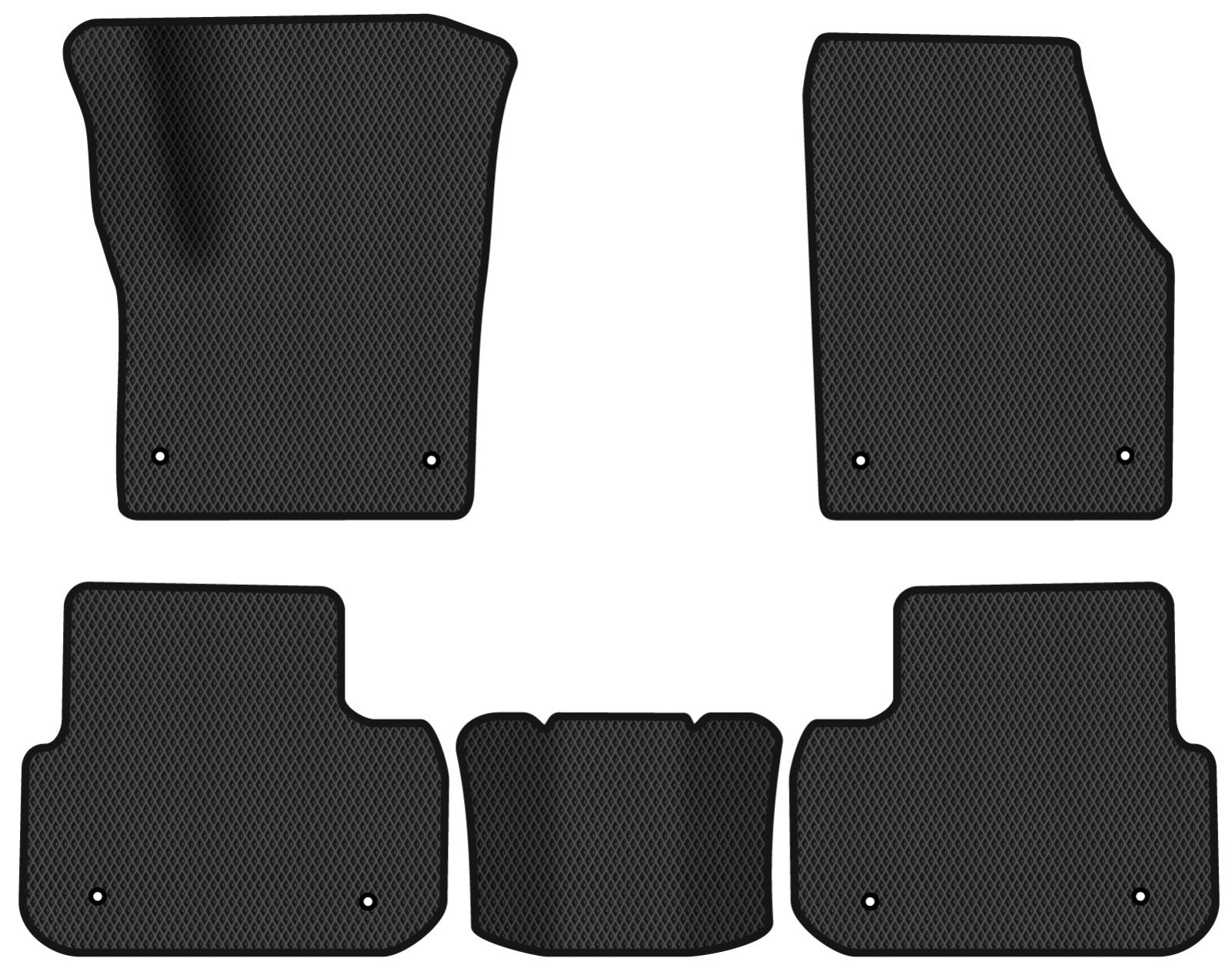 EVA килимки в салон авто EVAtech для Discovery Sport Land Rover 2014-2019 1 покоління SUV USA LR11975CE5LA8RBB - Фото 1