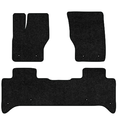 Коврики ворсовые в салон авто EVAtech Standard для Land Rover Range Rover (L405) 2012-2021 4 поколение SUV EU черный кант (LR21685Z3LA8VEB) - Фото 1