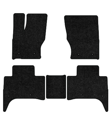 Коврики ворсовые в салон авто EVAtech Standard для Land Rover Range Rover Sport (L494) 2013-2022 2 поколение SUV EU черный кант (LR33640C5LA8VEB) - Фото 1