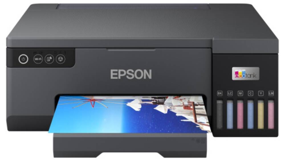 Принтер для цветной печати Epson EcoTank L8050 (C11CK37403) c WI-FI - Фото 1