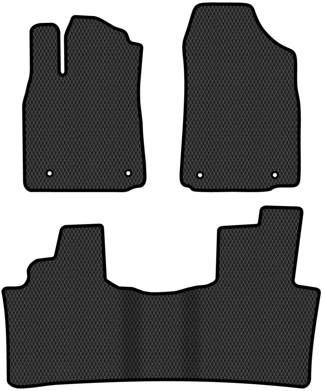 EVA килимки в салон авто EVAtech для ES 250 (XV60) Lexus 2012-2018 6 покоління Sedan EU LS11755ZV3TL4RBB - Фото 1