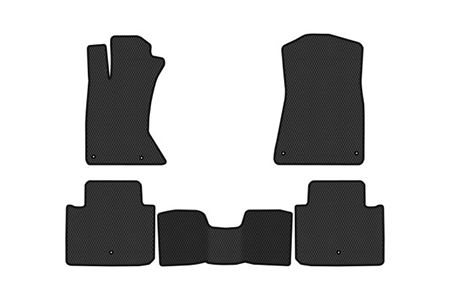 EVA килимки в салон авто EVAtech для GS (GSR190) AWD Lexus 2005-2011 3 покоління Sedan EU LS12224C5LA6RBB - Фото 1