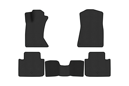 EVA коврики в салон авто EVAtech для GS (GSR190) AWD Lexus 2005-2011 3 поколение Sedan EU LS12224CD5LA6RBB - Фото 1