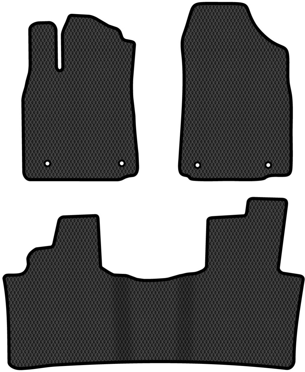 EVA килимки в салон авто EVAtech для ES 250 (XV60) (4 clips) Lexus 2012-2018 6 покоління Sedan USA LS12563ZV3TL4RBB - Фото 1