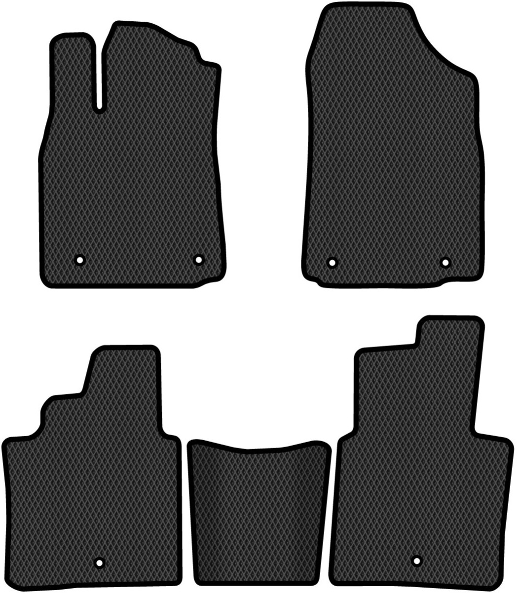 EVA килимки в салон авто EVAtech для ES 250 (XV60) Lexus 2012-2018 6 покоління Sedan EU LS1789CV5TL6RBB - Фото 1