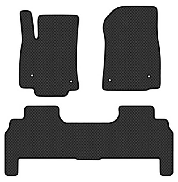 EVA коврики в салон авто EVAtech для LX 570 (URJ200) 5 seats Lexus 2008-2012 3 поколение SUV EU LS21563Z3TL4RBB - Фото 1