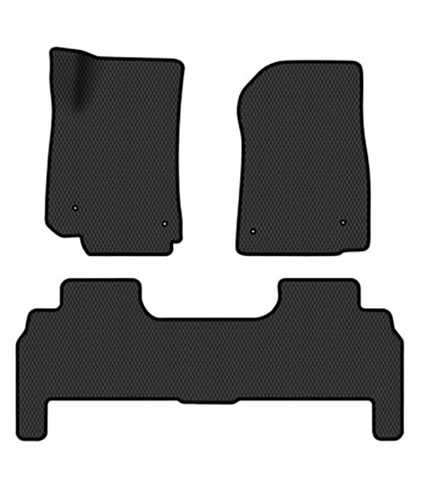 EVA килимки в салон авто EVAtech для LX 570 (URJ200) 5 seats Lexus 2008-2012 3 покоління SUV EU LS21564ZD3LA4RBB - Фото 1