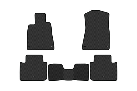 EVA килимки в салон авто EVAtech для GS (GSR190) 2WD Lexus 2005-2011 3 покоління Sedan EU LS22073CB5LA6RBB - Фото 1