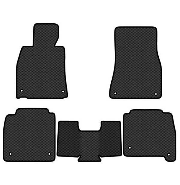 EVA килимки в салон авто EVAtech для LS 460 L (USF41) (Long) RWD 4-seats Lexus 2007-2017 4 покоління Sedan EU LS22225CB5TL8RBB - Фото 1