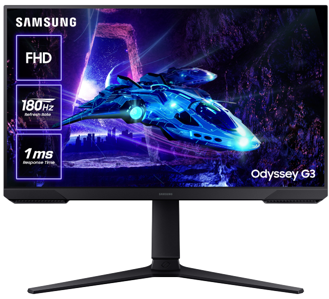 Монитор игровой Samsung Odyssey G3 (LS24DG302EIXCI) - Фото 1