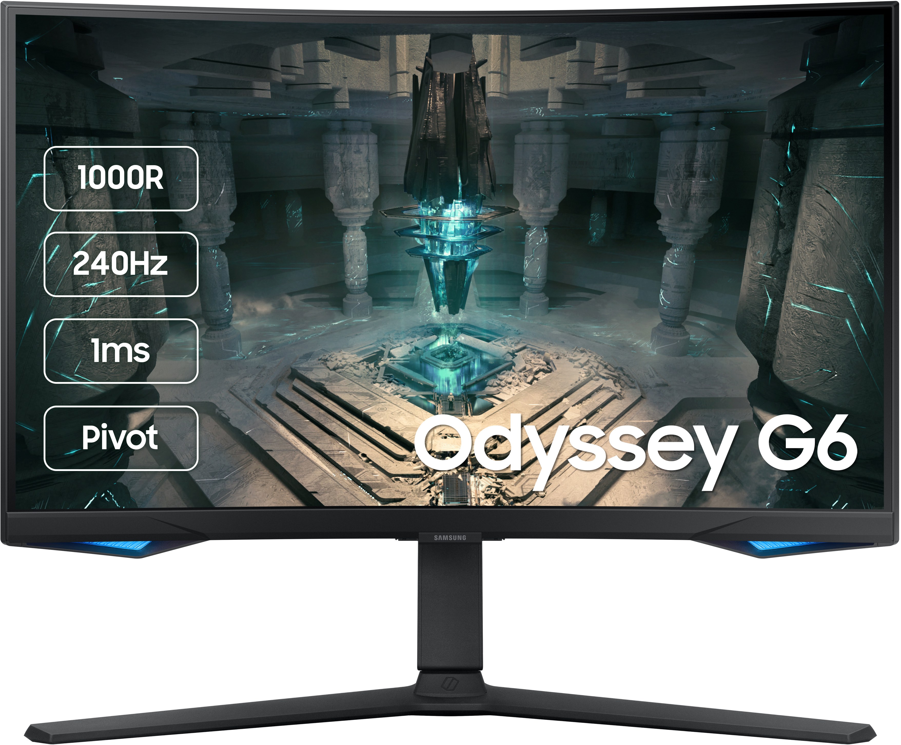 Монитор игровой Samsung Odyssey G6 SMART (LS27BG650EIXUA) - Фото 1