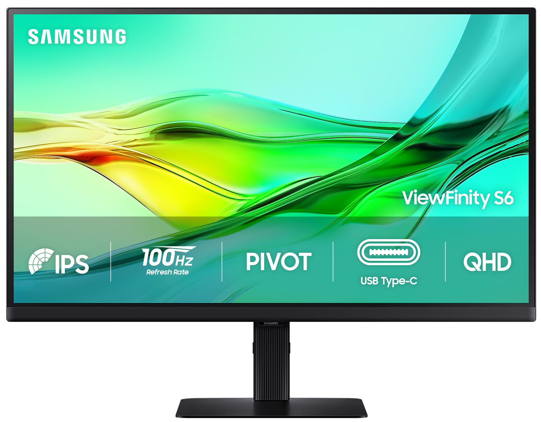 Монитор Samsung ViewFinity S6 S60UD QHD (LS27D604UAIXCI) - Фото 1