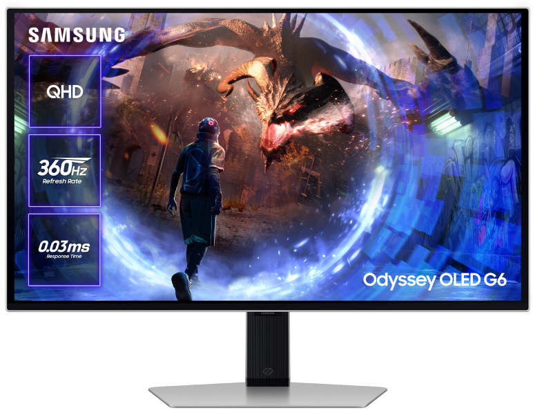 Монитор игровой Samsung Odyssey OLED G6 (LS27DG600SIXCI) - Фото 1