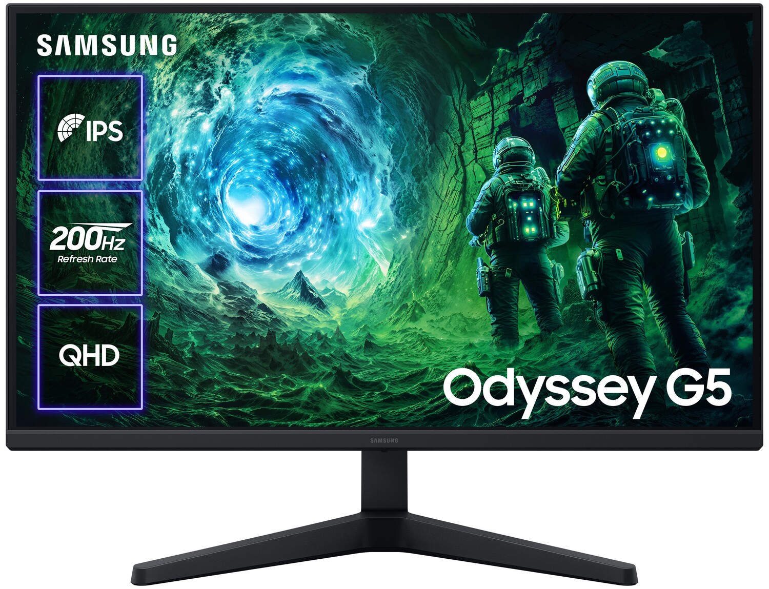 Монітор ігровий Samsung Odyssey G5 (LS27FG532EIXUA) - Фото 1