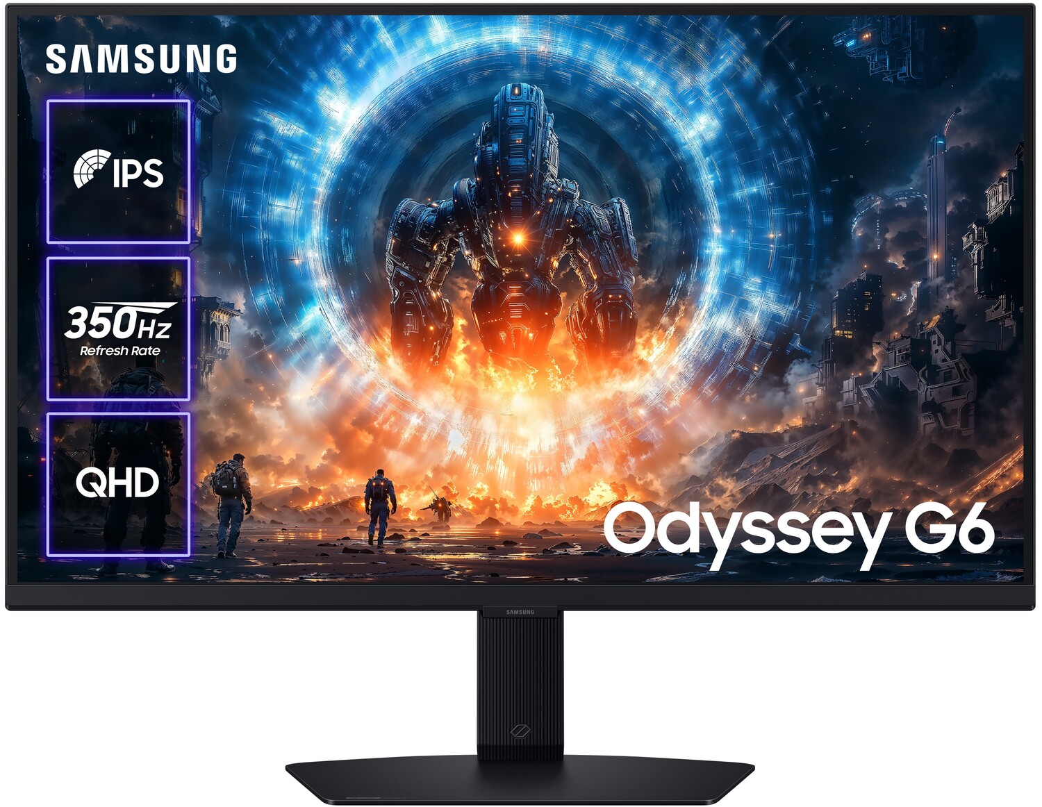 Купити Монітор ігровий Samsung Odyssey G6 (LS27FG606EIXUA) - Фото 1 Монітор ігровий Samsung Odyssey G6 (LS27FG606EIXUA) - Фото 1