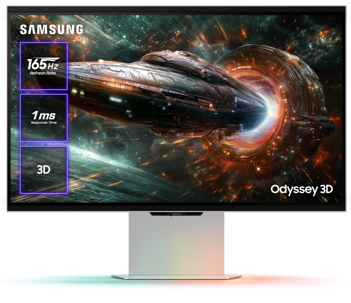Монитор игровой Samsung Odyssey 3D G90XF (LS27FG900XIXCI) - Фото 1