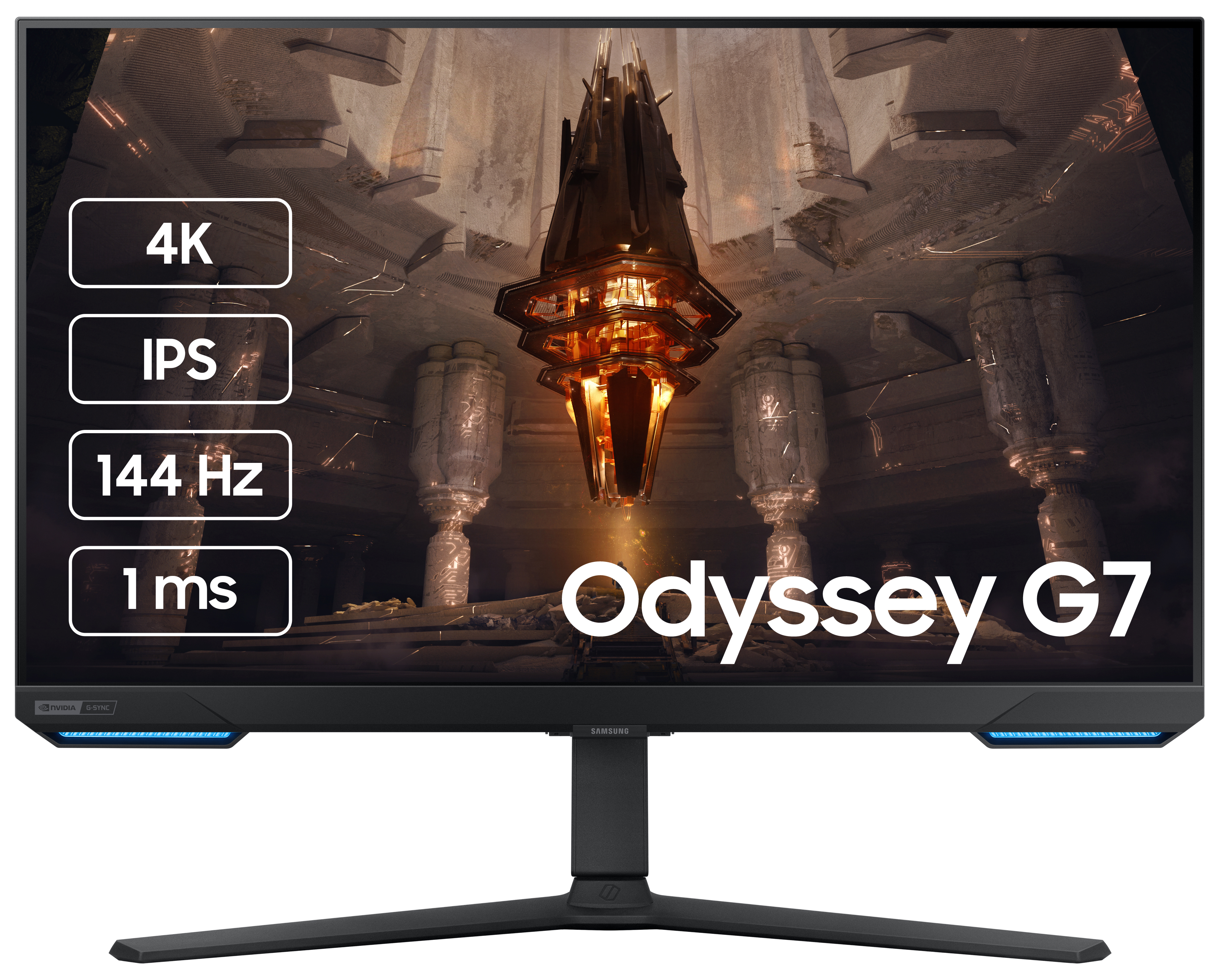 Монітор ігровий Samsung Odyssey G7 SMART (LS32BG700EIXUA) - Фото 1