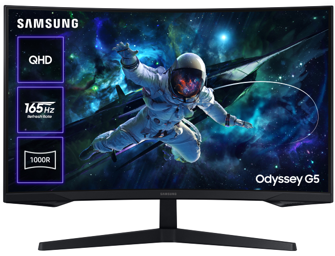 Монитор игровой Samsung Odyssey G5 (LS32CG550EIXCI) - Фото 1