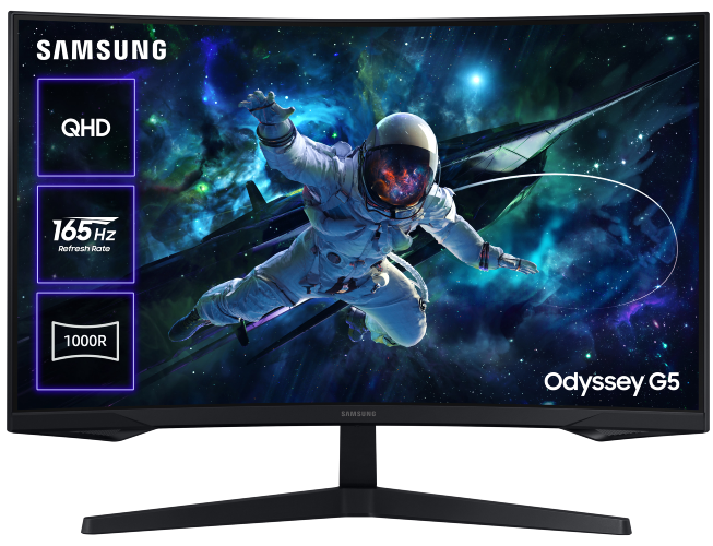 Монітор ігровий Samsung Odyssey G5 (LS32CG550EIXCI/UA)