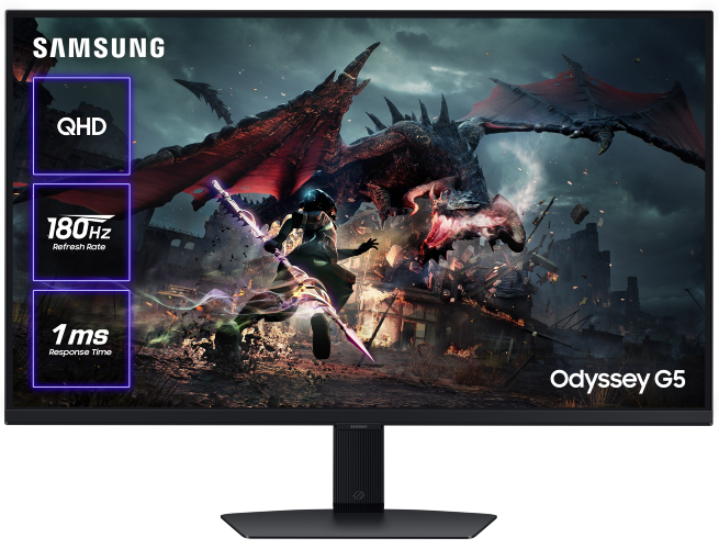 Монитор игровой Samsung Odyssey G5 (LS32DG500EIXCI) - Фото 1