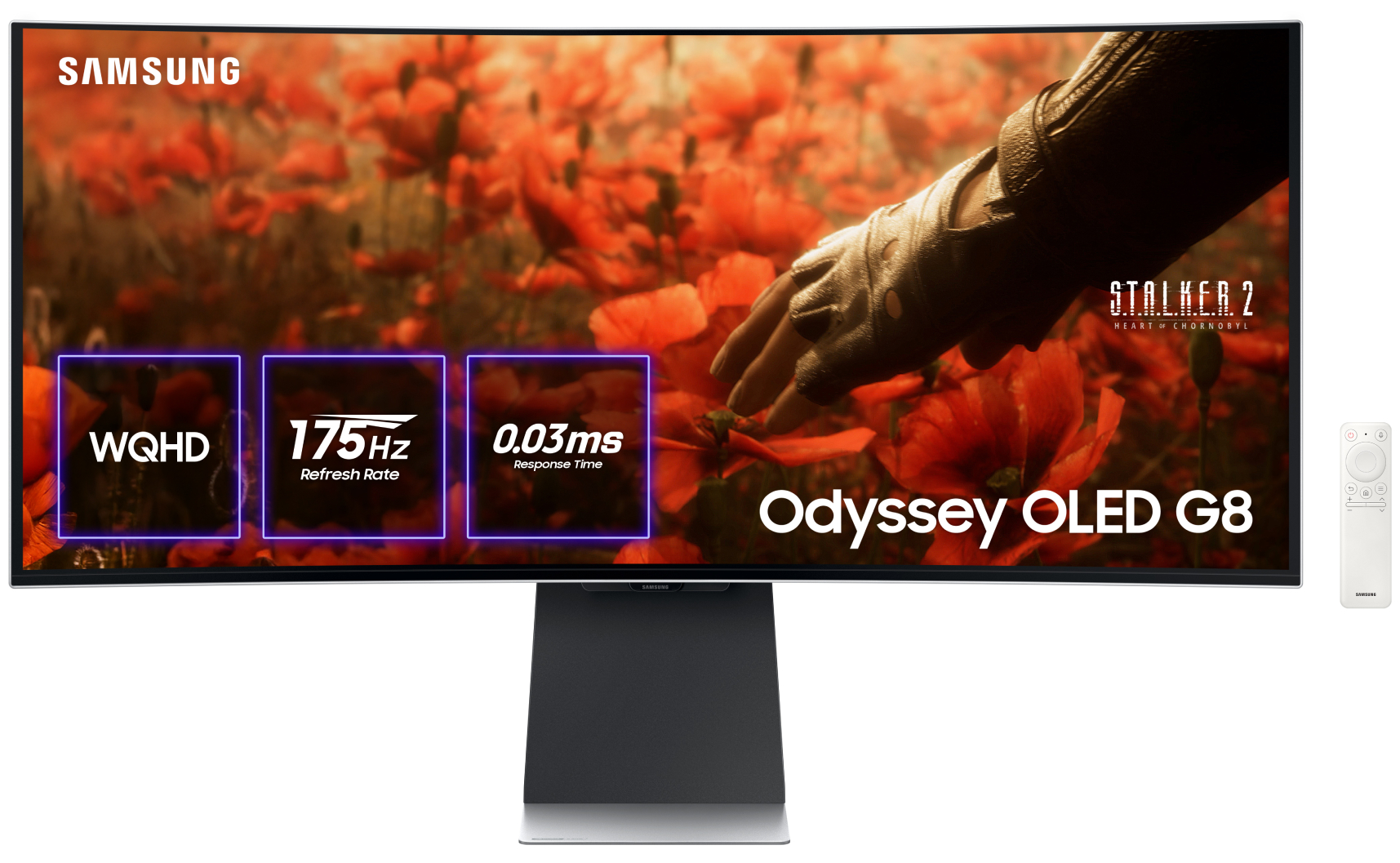 Монітор ігровий Samsung Odyssey OLED G8 SMART (LS34DG852SIXUA/ZXUA) - Фото 1