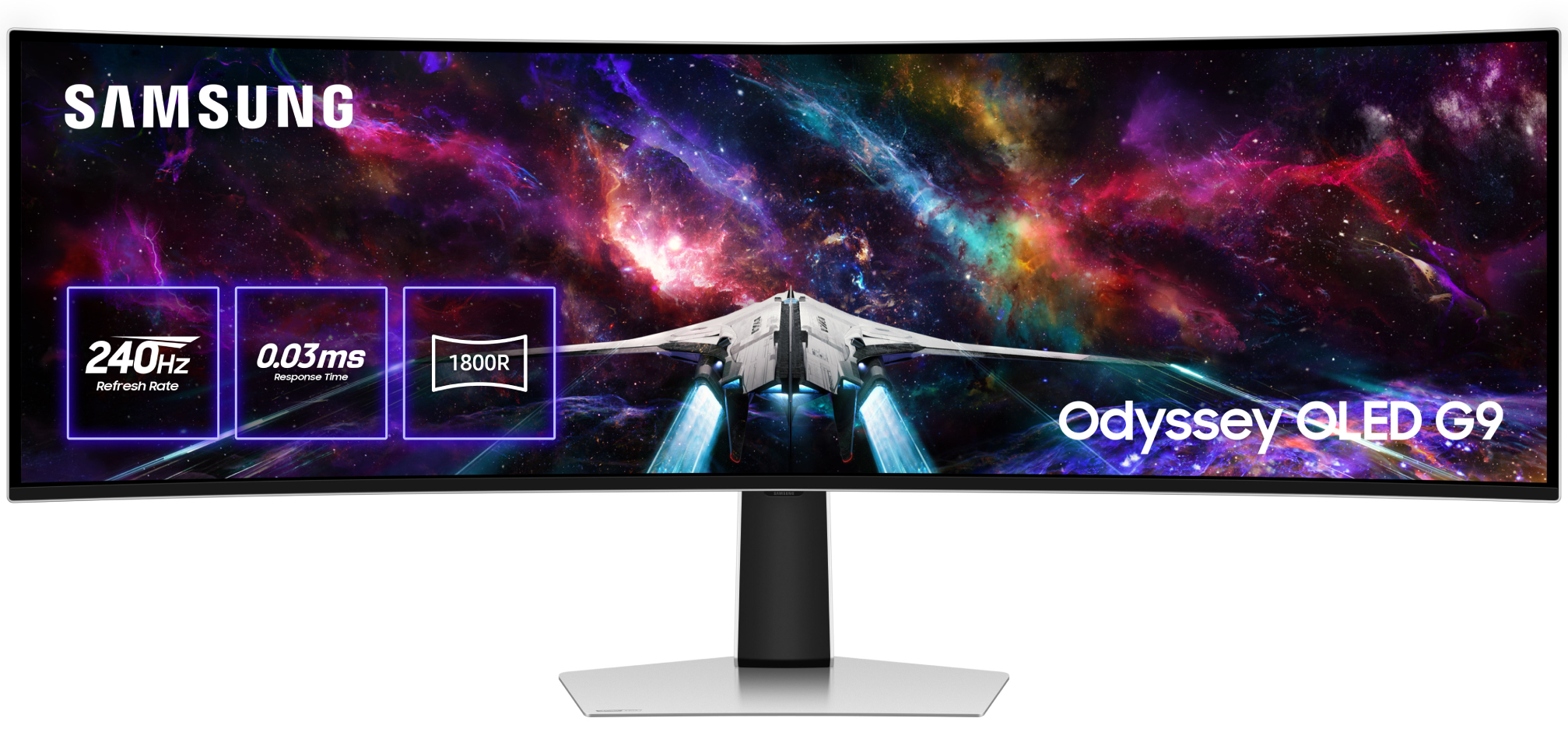 Монитор игровой Samsung Odyssey OLED G9 G93SC (LS49CG930SIXCI) - Фото 1