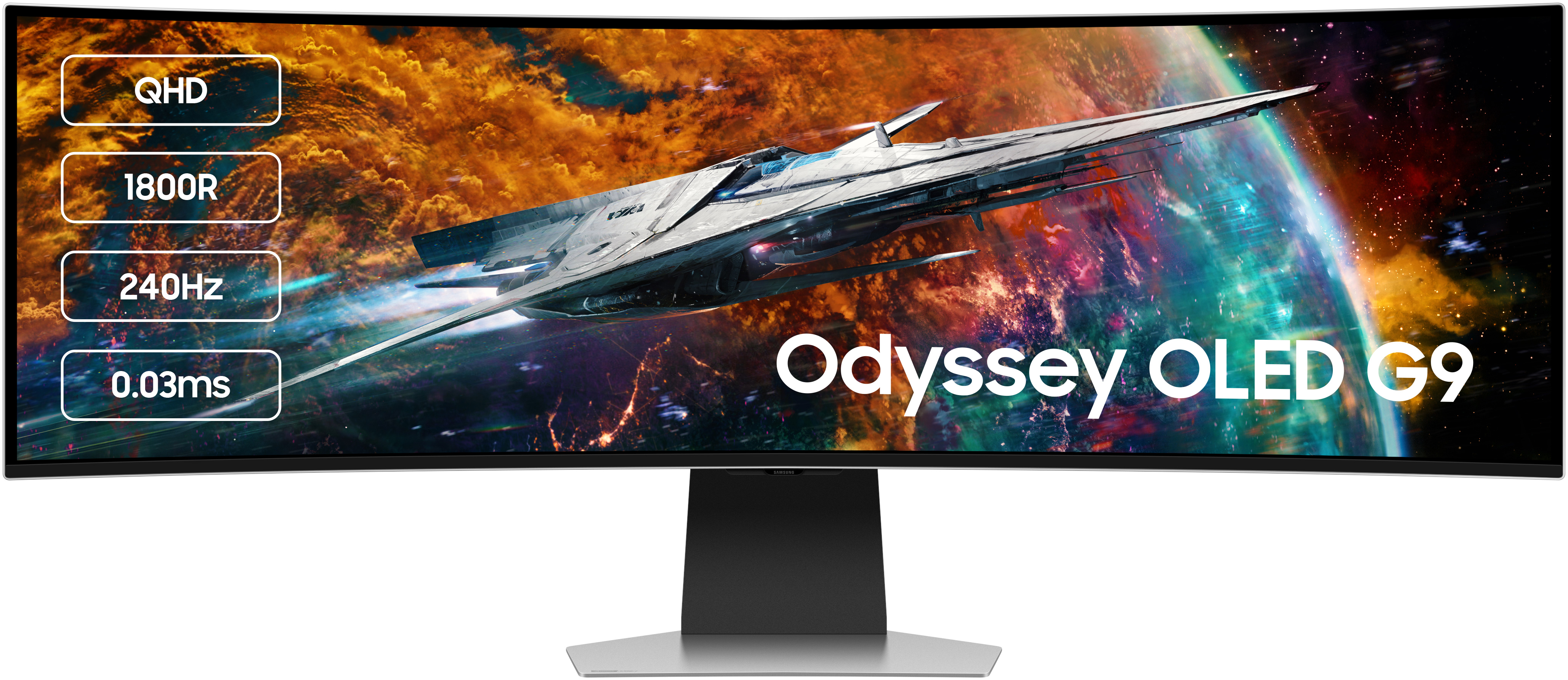Монитор игровой Samsung Odyssey OLED G9 SMART (LS49CG954SIXUA) - Фото 1