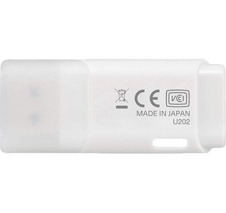 Флеш USB Kioxia Hayabusa U202 White 32GB USB 2.0 (LU202W032GG4) - Фото 1