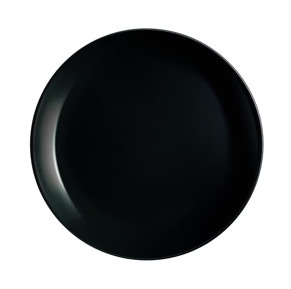 Тарелка десертная Luminarc Diwali Black 19 см (P0789) - Фото 1