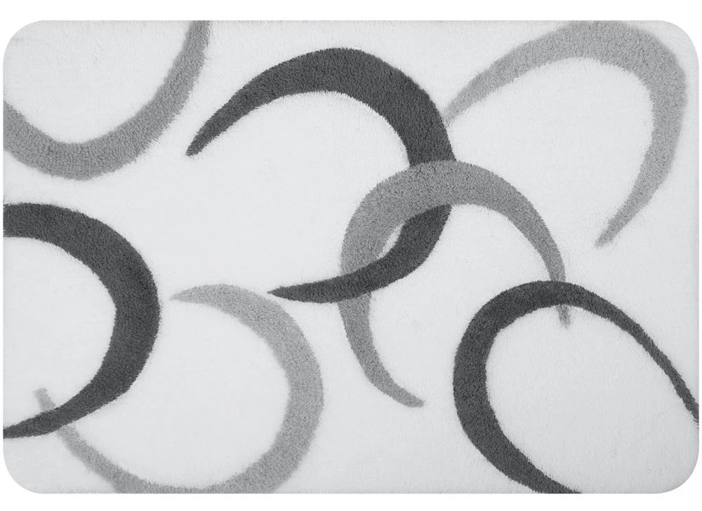 Килимок для ванної кімнати Spirella LUNA сірий 70х120 см (10.19240) - Фото 1