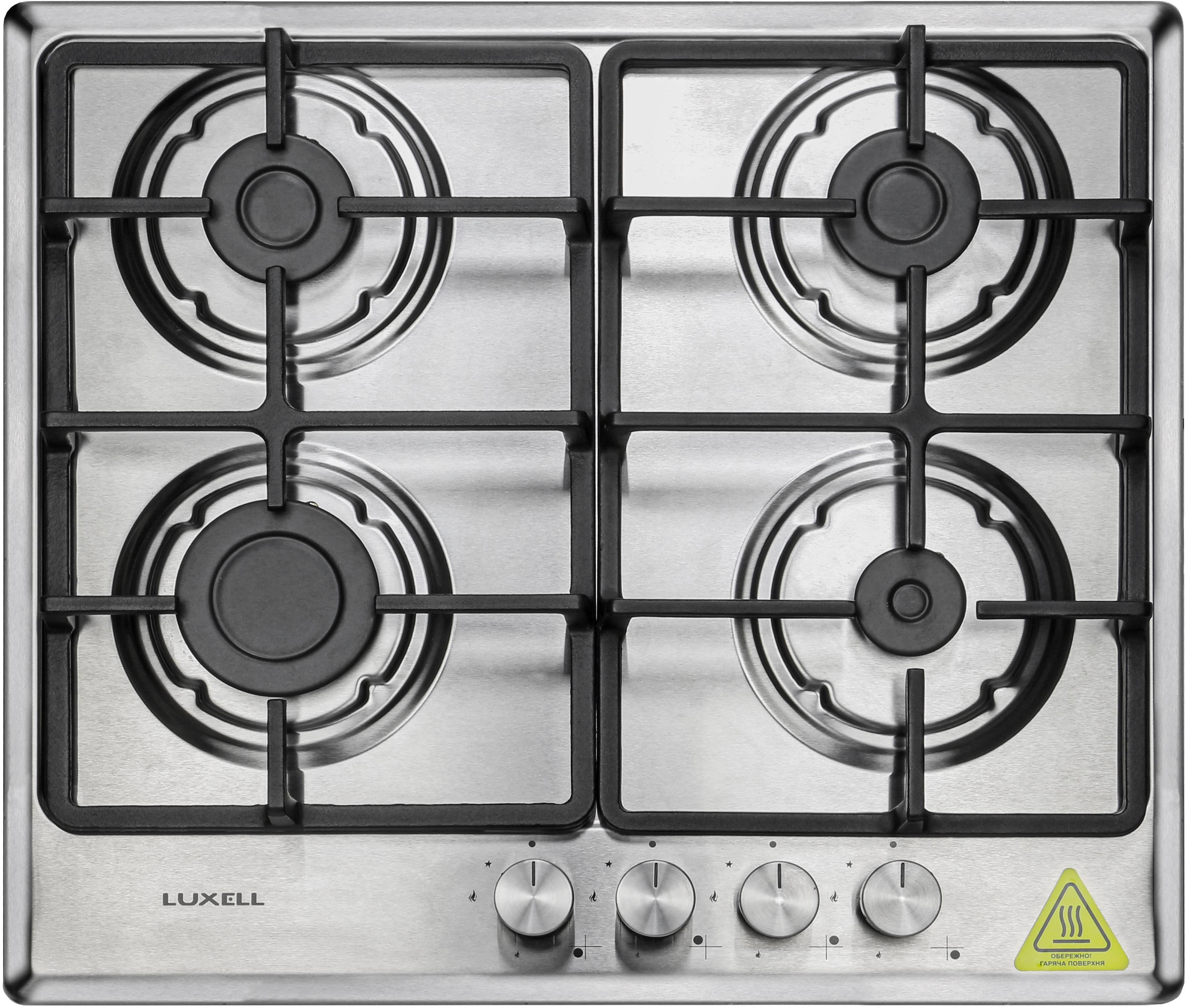 Варочная панель газовая Luxell M6-LX40CI - Фото 1