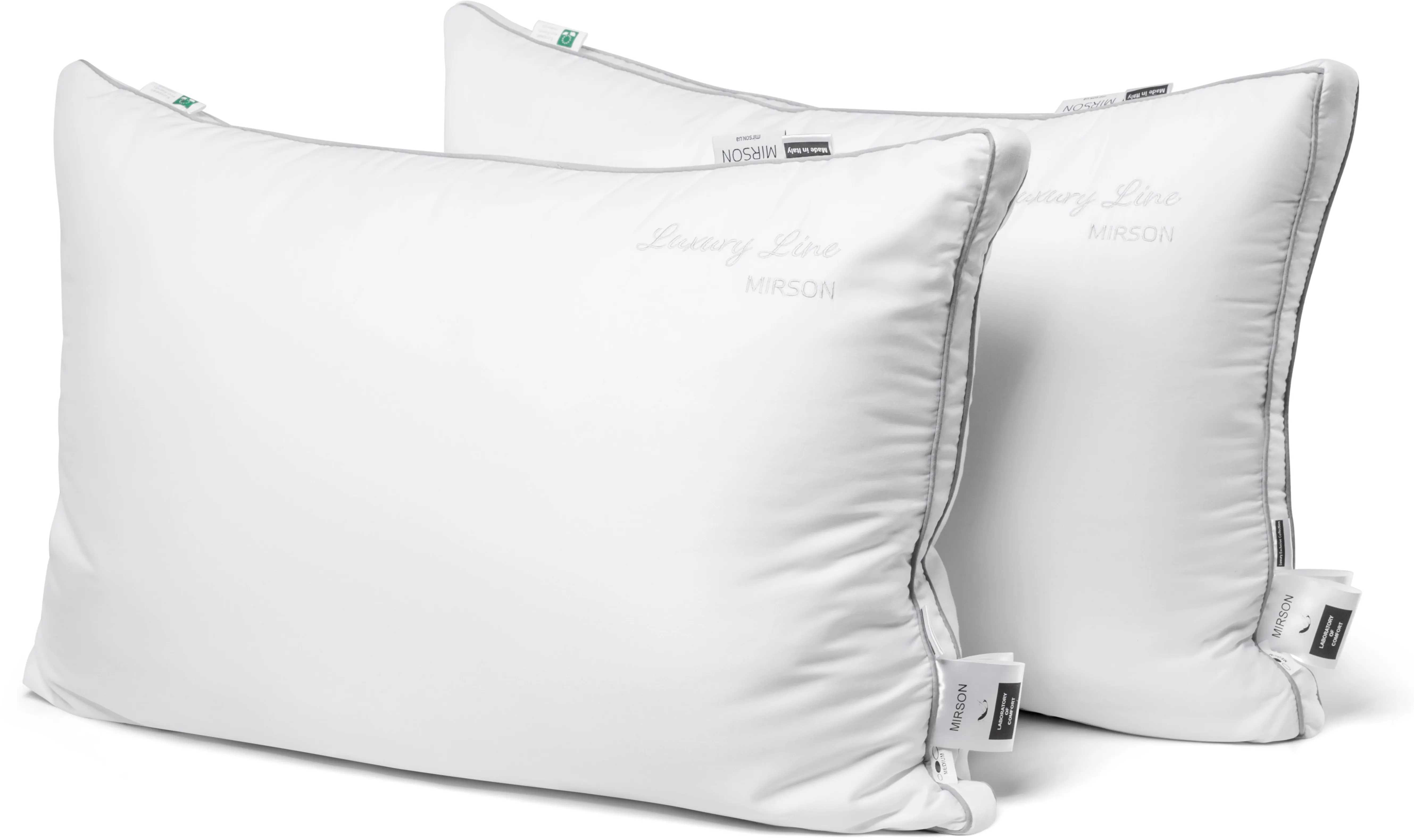 Подушка стандартна MirSon 1195 Luxury Exclusive 3M Thinsulate 70х70 см (2200001516427) - Фото 1