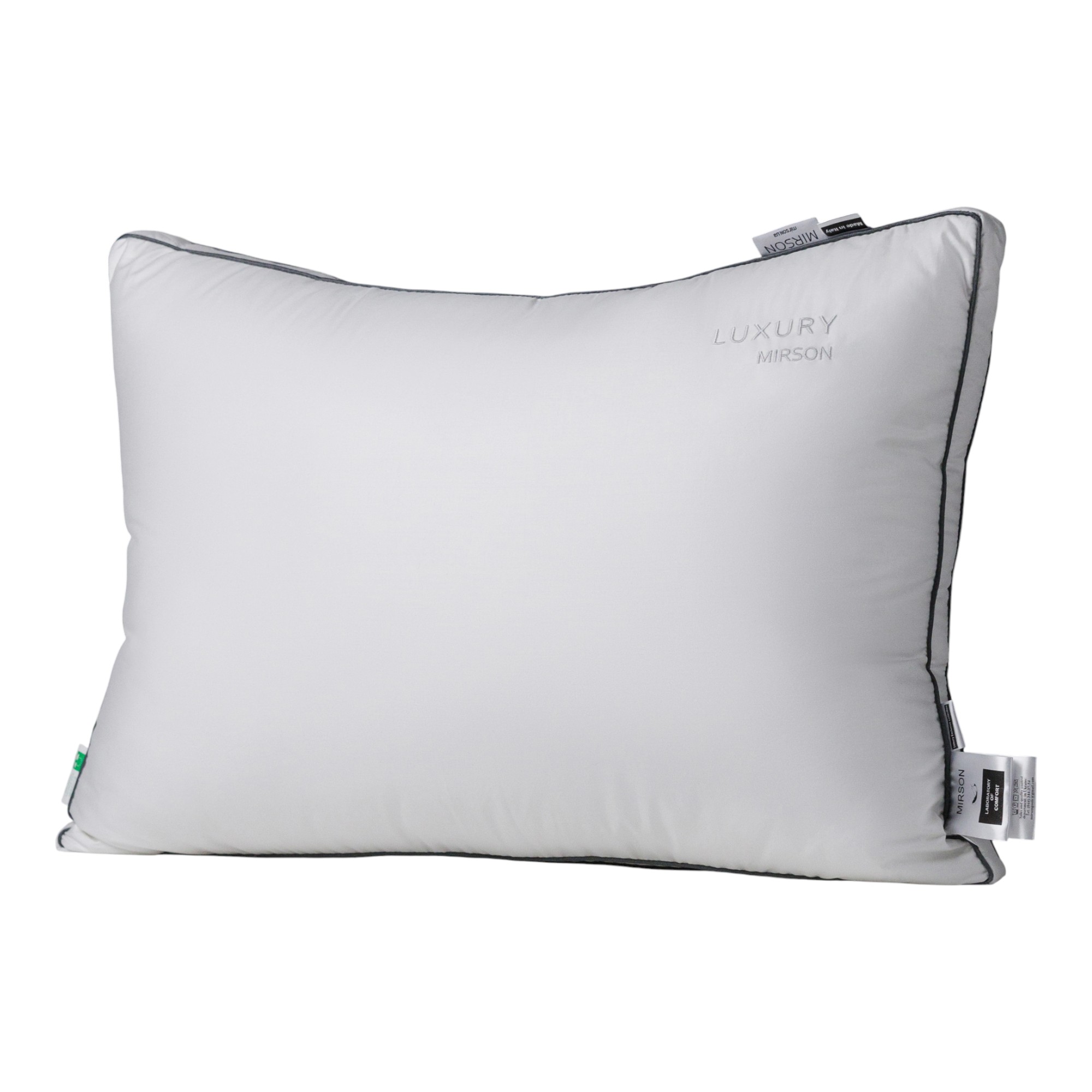 Подушка стандартна MirSon Luxury Exclusive 153 пружна 50x70 см (2200000007094) - Фото 1