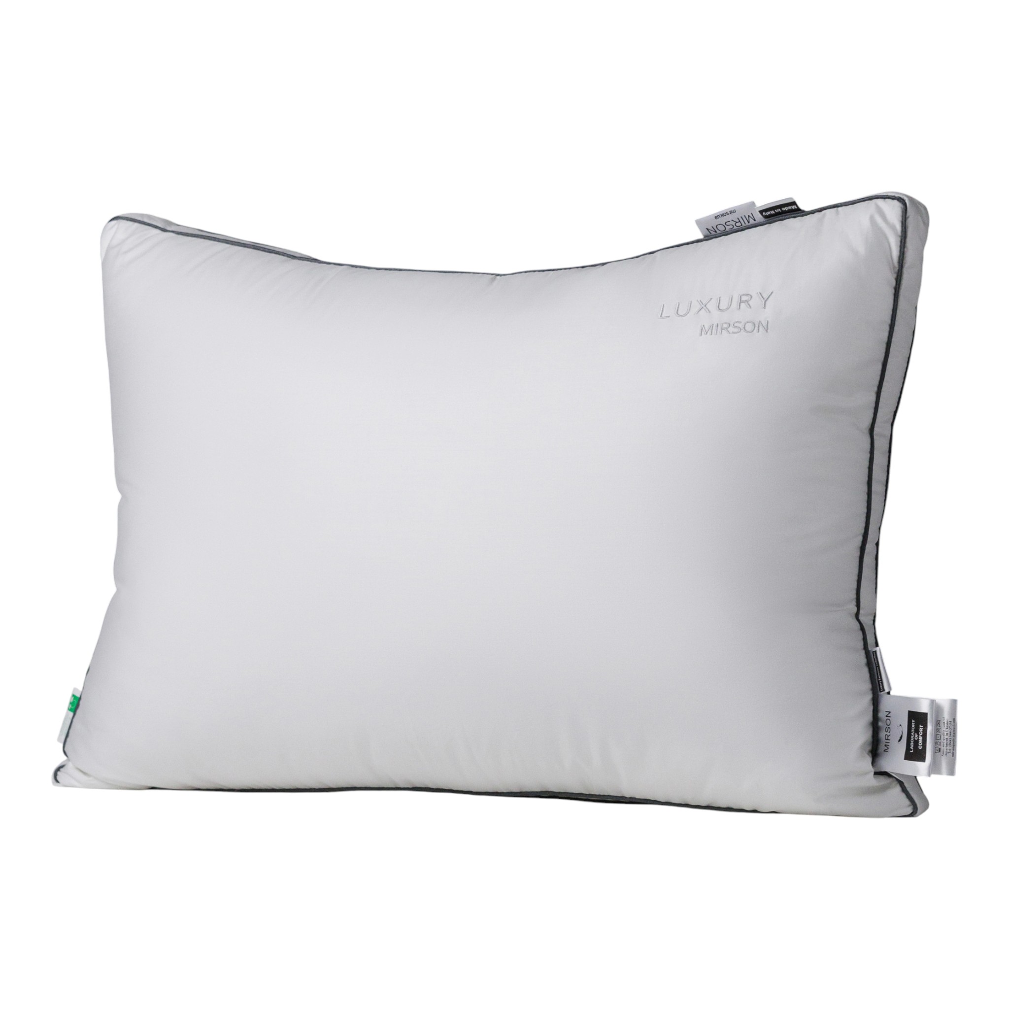 Подушка стандартна MirSon Luxury Exclusive 153 пружна 70x70 см (2200000007247) - Фото 1