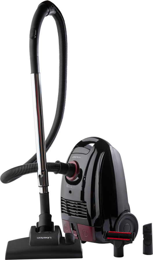Пылесос для сухой уборки с мешком Liberton LVC-0802B ECO Black - Фото 1