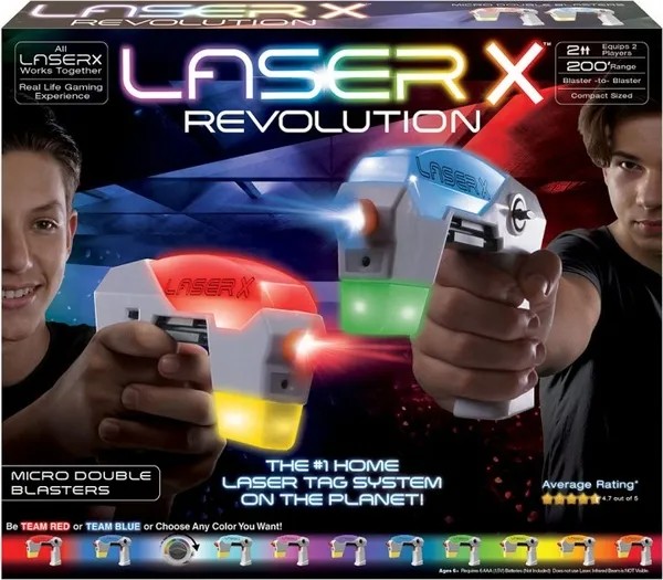 Лазерный набор Laser X LASER X REVOLUTION MICRO ДЛЯ ДВУХ ИГРОКОВ (88168) - Фото 1