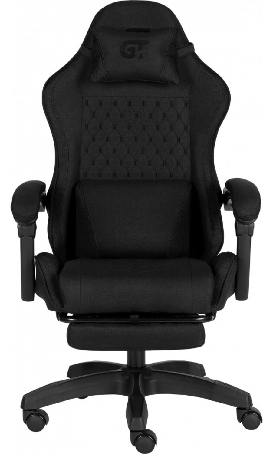 Крісло для геймерів GT Racer X-2339 Fabric Black - Фото 1