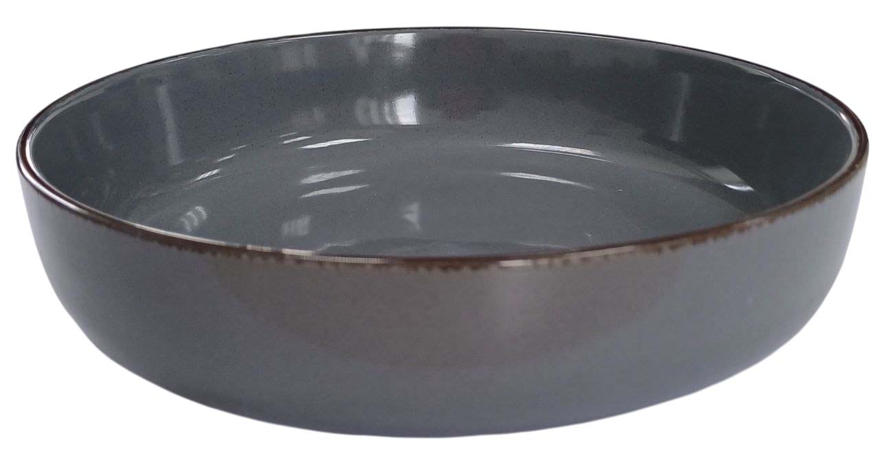 Тарілка супова Milika Favaris Grey 20,5 см (M0440-28F-005G-SPM) - Фото 1