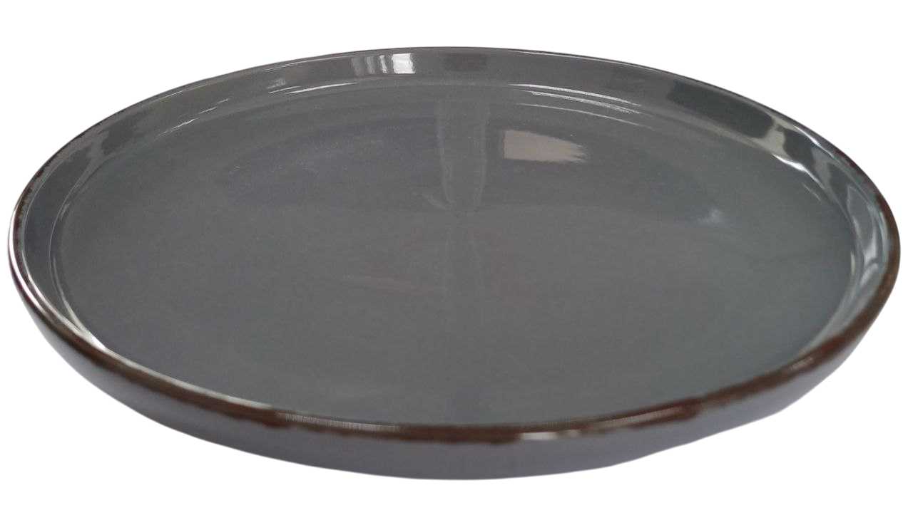 Тарілка десертна Milika Favaris Grey 20,5 см (M0470-28F-005G-S) - Фото 1