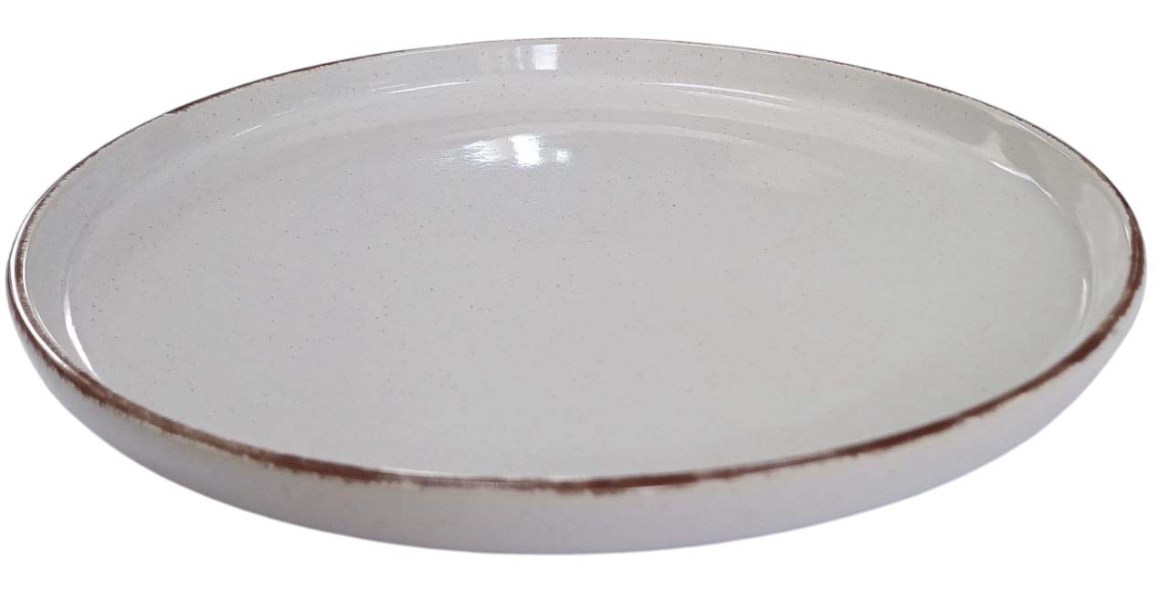 Тарілка обідня Milika Favaris White 27 см (M0480-28F-005I-D) - Фото 1